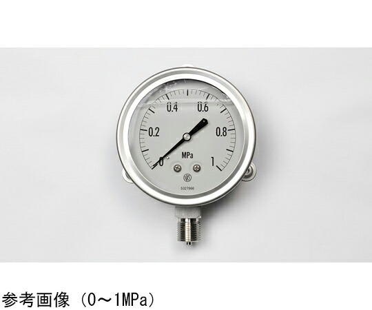 長野計器 グリセロール入剪断応力計（100Φ） 100MPa 精神測定検査基礎づける付け出し 1個 GV42-243