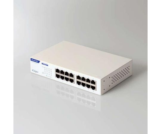 エレコム 215x133x42mm [16ポート]スイッチングハブ 1個 EA764BY-16F