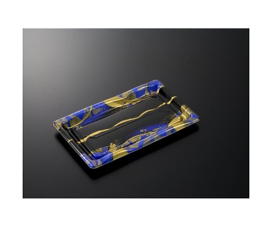 中央化学 寿司容器 豊味 10-2 けんらんB 身 1ケース（1200枚入） 1ケース(1200枚入) 00683633