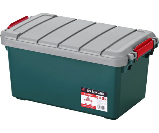アイリスオーヤマ RVBOX 600 グレー/ダークグリーン 6個 6個入 RV600R 11,970円