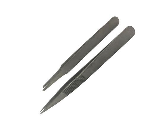 RS PRO ピンセットセット 低炭素オーステナイト鋼 抗酸耐性あり ストレート 1個 238-0672