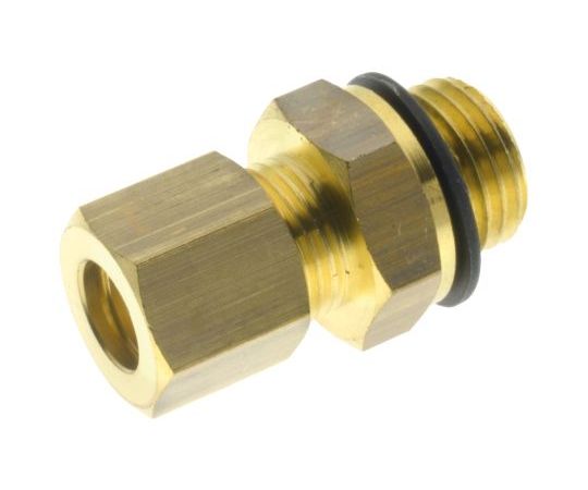 RS　Pro ネジ配管 RS PRO アダプタ 真鍮 1袋（10個入） 1袋(10個入) 231-2622