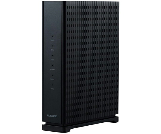エレコム 無線LANルーター親機 Wi-Fi7 2882+688Mbps 有線2.5Gbps対応 IPv6（IPoE）対応 1個 WRC-BE36QS-B