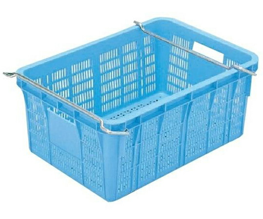 岐阜プラスチック工業 プラスケット 持手付 外寸（mm）：693×493×289 外寸（mm）：662×462×280 NO650ﾄｯﾃﾂｷ 1個
