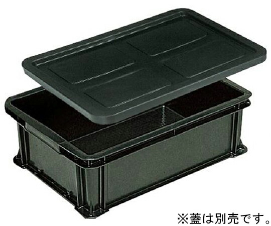 岐阜プラスチック工業 導電性コンテナー 外寸（mm）：512×346×167 内寸（mm）：461×305×160 RB-23 1個