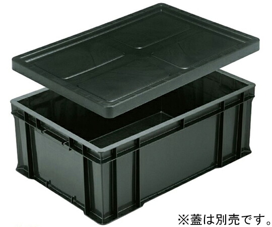 岐阜プラスチック工業 導電性コンテナー 外寸（mm）：656×450×255 内寸（mm）：617×410×245 RB-61 1個