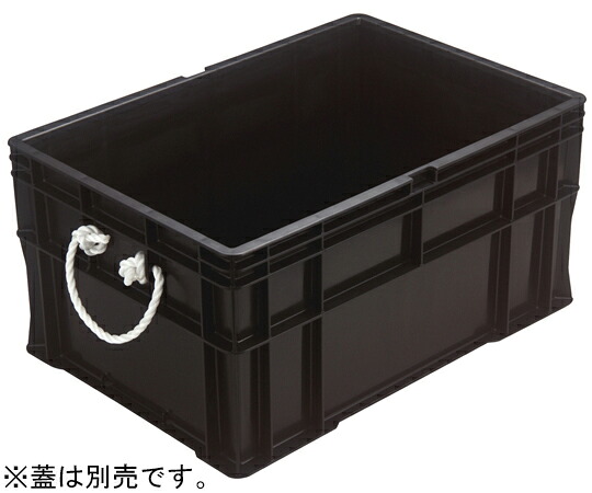 岐阜プラスチック工業 導電性コンテナー 外寸（mm）：655×453×331 内寸（mm）：611×411×314 B-75 1個