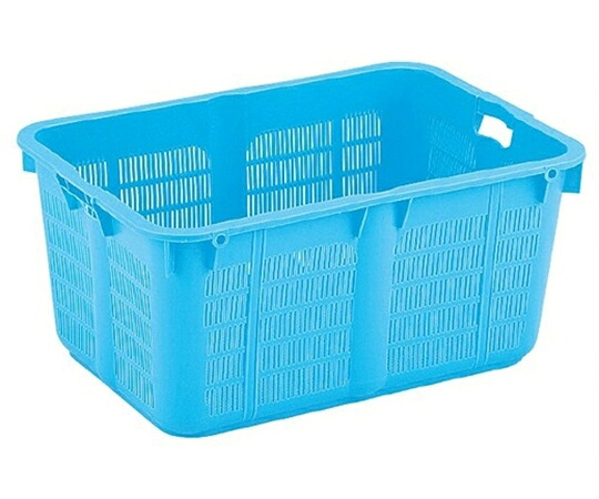 岐阜プラスチック工業 プラスケツト 青み 持二号さん外寸（粍）：820×590×376 外寸（粍）：820×560×376 NO1200ﾎﾝﾀｲ B 1個