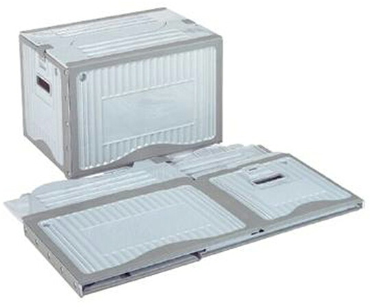 岐阜プラスチック工業 リスボックス ライトグレイ/グレイ 外寸（mm）：457×324×310 内寸（mm）：445×312×290 40B2 ﾓﾁﾃｱﾅﾂｷ LGY/GY 1個