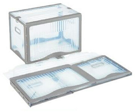 岐阜プラスチック工業 リスボックス クリア/グレイ 外寸（mm）：457×324×310 内寸（mm）：445×312×290 40B2 ﾓﾁﾃｱﾅﾂｷ C/GY 1個