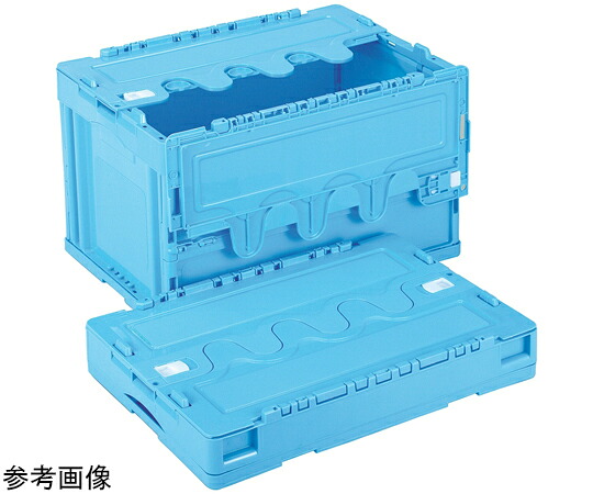 岐阜プラスチック工業 折りたたみ入れもの 外寸（粍）：650×440×340 内寸（粍）：600×405×313 CF-S76NR Y 1個 その他-治療機器