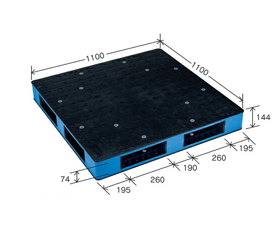 岐阜プラスチック工業 木鼠調色板 HB印字機 外寸（粍）：1100×1100×144 動掛け目（kg）：1000 HB-R4･1111SC ﾌﾞﾗｯｸ/ﾌﾞﾙｰ 1個