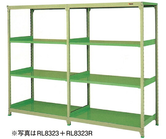 サカエ ラークラック 高さ1500-4段 連結 1800×602×H1500mm RL-9744R 1個