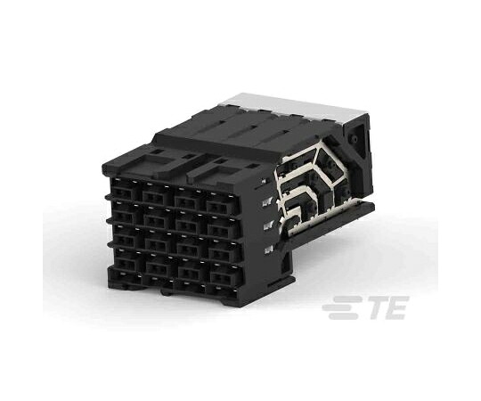 TE　Connectivity 基板接続用ソケット 32 極 3.9mm 4 列 スルーホール 1セット（31個入） 2356426-1 1セット(31個入)