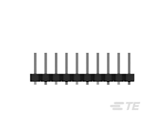 TE　Connectivity ピンヘッダ 10極 2.0mm 1列 1袋（10個入） 1-2842102-0 1袋(10個入)