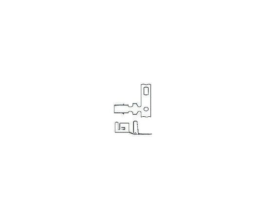TE　Connectivity コネクタ端子（圧着端子）AMP-INシリーズ 圧着 1セット（5000個入） 343445-2 1セット(5000個入)