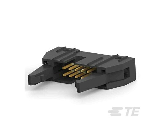 TE　Connectivity 基板接続用ピンヘッダ 10極 2.54mm 2列 1セット（54個入） 5499922-1 1セット(54個入)