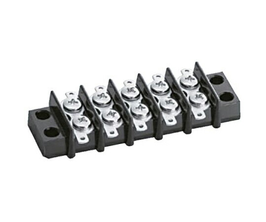 サトーパーツ 中継用端子台 20極 11mm ピッチ 1袋（5個入） ML-1765-20P 1袋(5個入)