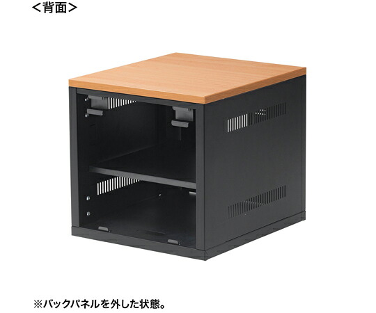 サンワサプライ 小型機器収納ボックス CP-KBOX4BK 1セット
