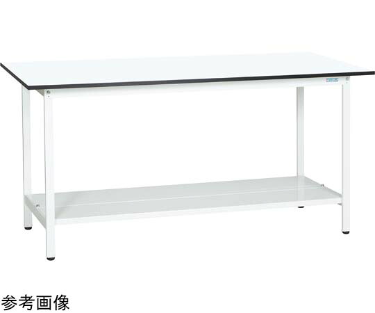 サカエ 軽さやり方台（KAD手合い/耐荷重180kg/メラミン天板/中板付/くっ付ける式） W1200×D750×H900粍 KAD-127TMW 1台