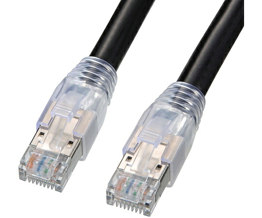 サンワサプライ カテゴリ6A屋外用LANケーブル 30m KB-T6AAD-30BK 1セット