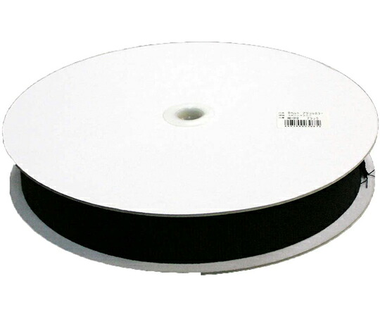 ユタカメイク 平ベルト アクリル ブラック 38mm×25m AE-312 1個