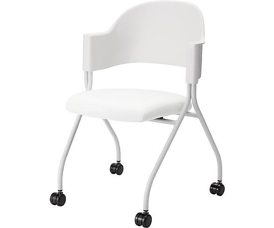 CLOVE フランチェアレザータイプ白脚背押しかぶせる無 座白2脚 Z-TTK20-L2777 1箱(2脚入) 医薬品・コンタクト・介護-その他-治療機器