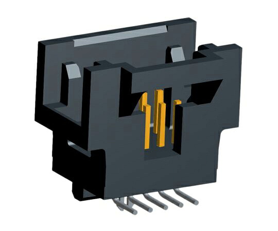TE　Connectivity 基板接続用ヘッダ アンプモジュール 10極 1.27mm 2列 垂直 1セット（41個入） 5-104549-1 1セット(41個入)