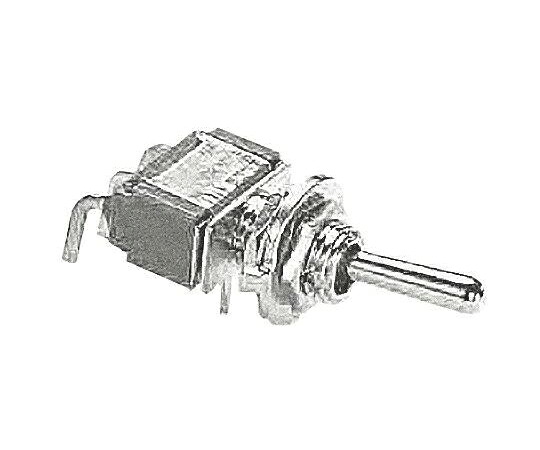 TE　Connectivity トグルスイッチ ラッチ 単極双投（SPDT） PCB 5 A @ 28 V dc 1袋（100個入） 4-1825136-3 1袋(100個入)