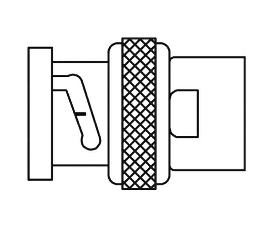 TE Connectivity BNCコネクタ プラグ 50Ω ケーブルマウント はんだタイプ 1箱（5個入） RBD-50-L-00 1箱(5個入)