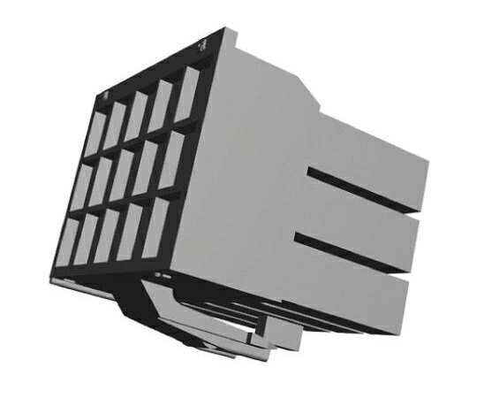 TE　Connectivity コネクタハウジング オス 9極 3列 3.96mm AMP Universal Powerシリーズ 1袋（500個入） 176276-1 1袋(500個入)