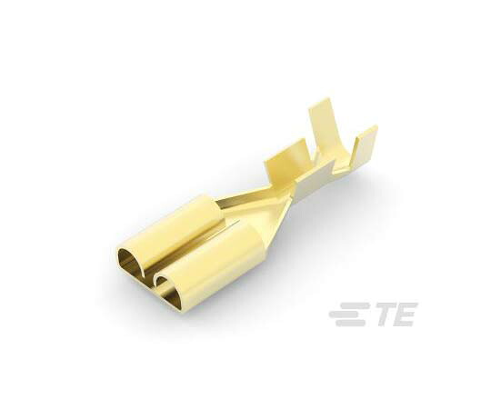 TE　Connectivity ファストン端子 メス FF 250 シリーズ メス 6.35 x 0.8mm 20AWG to 14AWG 1袋（1000個入） 170054-1 1袋(1000個入)