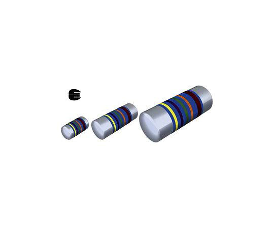 VISHAY MELF形金属皮膜固定抵抗器 3.6x1.4 mm 0.07W 470Ω ±0.1％ 1セット（500個入） MMA02040E4700BB100 1セット(500個入)