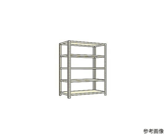 サカエ 開放的型棚 120kg/段 高さ1200粍 5段手合い W875×D300×H1200粍 LW8115 1個