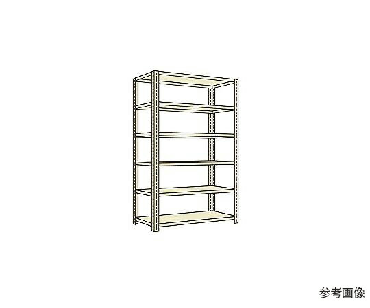 サカエ 開放型棚　120kg/段　高さ2100mm　6段タイプ　W875×D450×H2100mm LW2126 1個