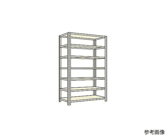 サカエ 開放的型棚 120kg/段 高さ2400粍 7段手合い W1800×D300×H2400粍 LWF3717 1個
