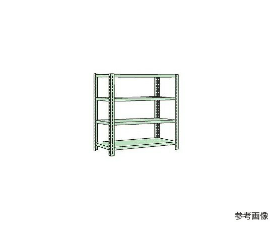 サカエ ボルトレスラック中軽量型 150kg/段 高さ1200mm 4段タイプ W900×D300×H1200mm NB-4314 1個