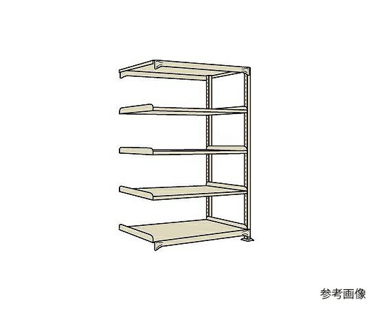 サカエ 中量棚CW型 500kg/段 連結 高さ2100mm 5段タイプ W1500×D900×H2100mm CW-2565R 1個