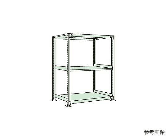 サカエ 中軽量棚ML型 250kg/段 単体 高さ1200mm 3段タイプ W1200×D450×H1200mm ML-8323 1個