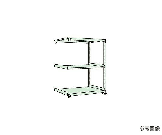 サカエ 中量棚C型 500kg/段 連結 高さ1200mm 3段タイプ W1800×D900×H1200mm C-8763R 1個