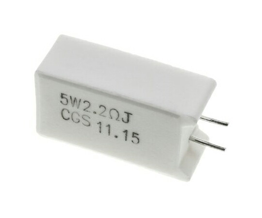 TE　Connectivity 巻線 抵抗器 5W 2.2Ω ±5％ 1箱（500個入） SQMW52R2J 1箱(500個入)