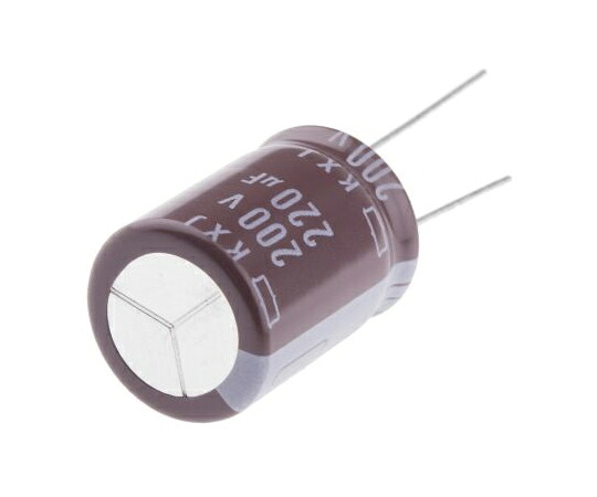 日本ケミコン コンデンサ 220μF 200V dc 1箱（500個入） EKXJ201ELL221MM25S 1箱(500個入) 86,625円