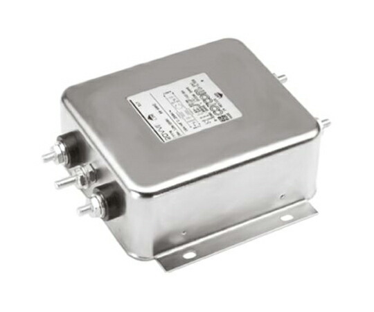 TE　Connectivity RFIフィルタ 単相 20A フランジマウント 1.08 μF 11nF 1.8 mH 0.82 mA Two Stage 20VV1 1個