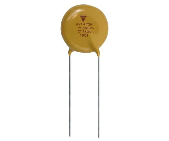 VISHAY 陶芸コンデンサ AY1 つづき物 1.5nF 500V ac AEC-Q200 1箱（1000個入） AY1152M41Y5UC63L0 1箱(1000個入) 医薬品・コンタクト・介護-治療機器