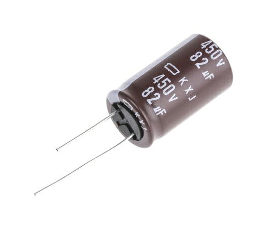 日本ケミコン コンデンサ 82μF 450V dc 1箱（250個入） EKXJ451ELL820MMN3S 1箱(250個入) 63,825円