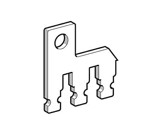 シュナイダーエレクトリック Link for parallel connection of 2 poles 1袋（10個入） LAD96061 1袋(10個入)