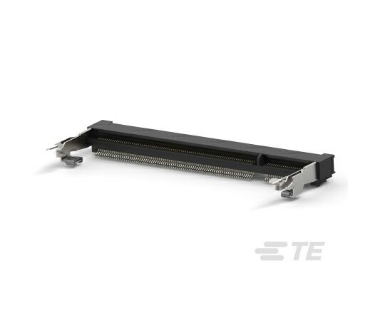 TE　Connectivity DDR2 SO DIMM 0.6mmピッチ 200極 2列 ライトアングル PCBマウント メス カードエッジコネクタ 1セット（20個入） 1717468-4 1セット(20個入)
