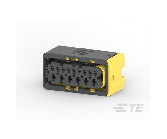 TE　Connectivity 自動車用コネクタ 15極 メス レセプタクルハウジング 1箱（230個入） 1-1563878-1 1箱(230個入)