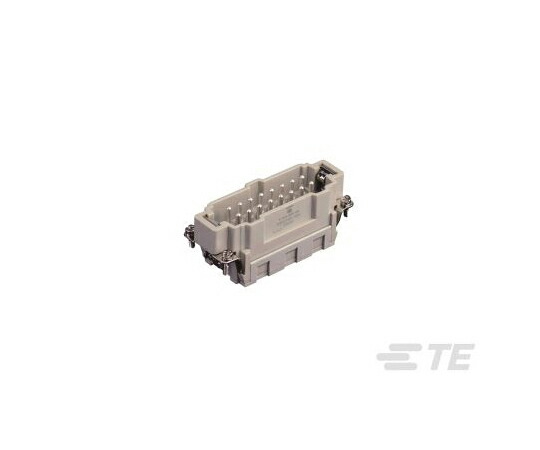 TE　Connectivity ヘビーデューティパワーコネクタ HDC HE シリーズ オス 16極 16A 500 V 1箱（5個入） T2040163101-000 1箱(5個入)