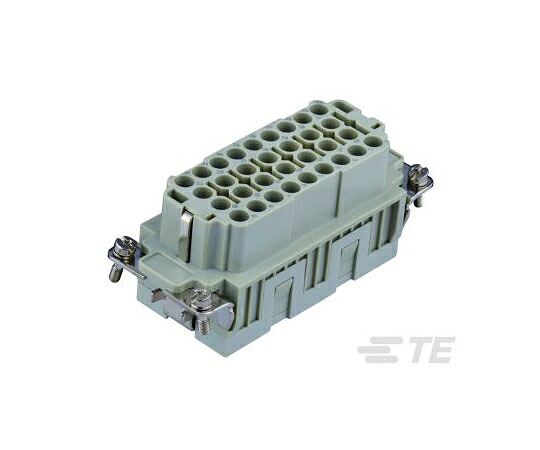 TE　Connectivity ヘビーデューティパワーコネクタ HDC HE シリーズ メス 32極 16A 500 V 1箱（5個入） T2050322201-000 1箱(5個入)